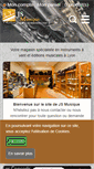 Mobile Screenshot of jsmusique.com